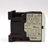 TECO CU-16 Magnetic Contactor, 24VAC Coil Voltage, 3A1a Contacts (Normally Open)