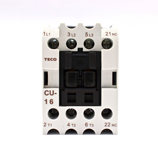 TECO CU-16 Magnetic Contactor, 220VAC Coil Voltage, 3A1b Contacts NC