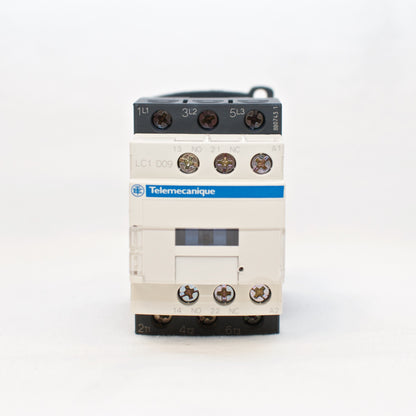 Telemecanique/Schneider Magnetic Contactor LC1D09B7, 24V Coil, for 2HP motor