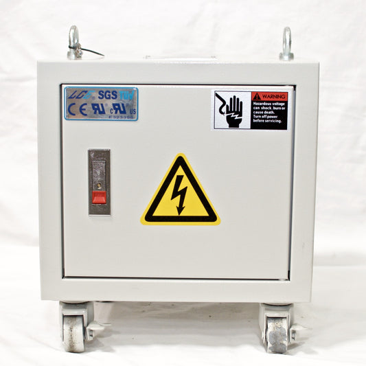 3-Phase 5KVA Enclosed Auto Transformer Pri: 480/575/600V Sec: 220V HYG001